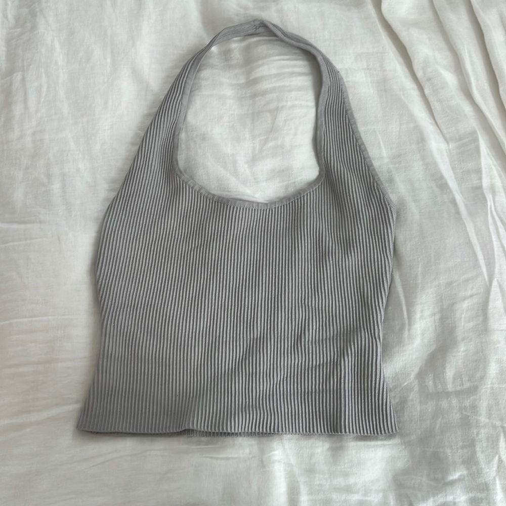 Aritzia babaton light gray tank